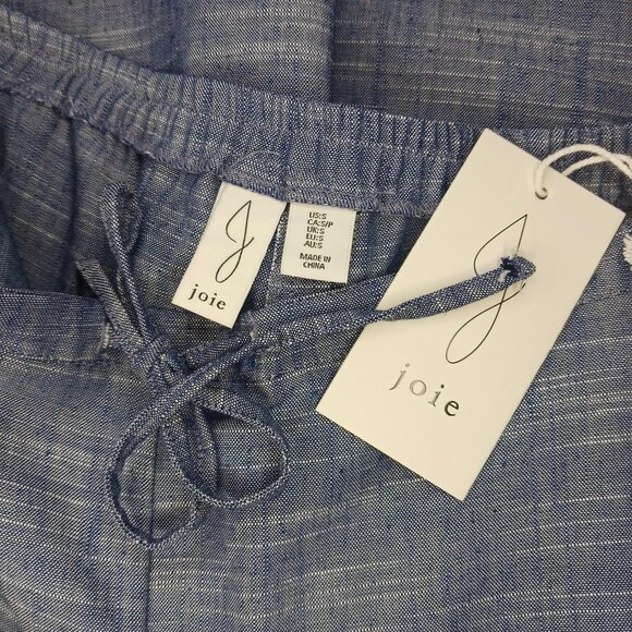 Joie Womens Size Small Pants Casual Drawstring Wide Leg High Rise Ladies Small - Picture 4 of 10